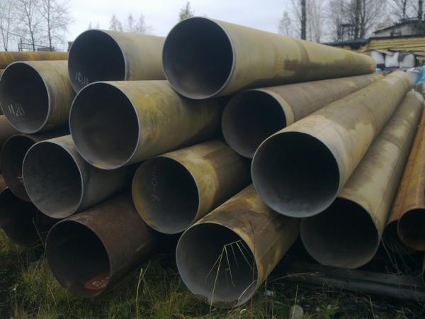 Продаем трубы б/у 630мм со стенкой 7мм, 8мм в СПб.